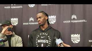 KEON ELLIS  Sacramento Kings Media Availability 182025 [upl. by Wise]