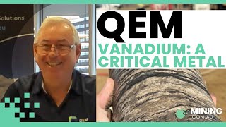 Exploring vanadiums role in Australias energy future  QEM Limiteds Julia Creek Project [upl. by Atinaw]