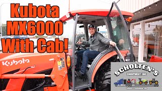 Kubota MX6000 With A Cab [upl. by Ahsinnod]