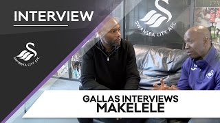 Swans TV  Gallas interviews Makelele [upl. by Gnemgnok]