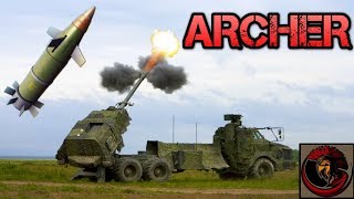 Archer FH77 SelfPropelled 155mm Howitzer [upl. by Wurtz750]