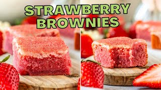 Strawberry Brownies [upl. by Aspia803]