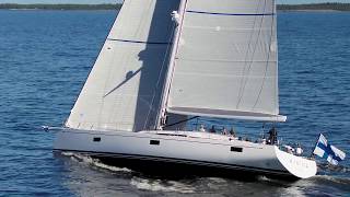 Swan 78 sailing video [upl. by Ayotal861]