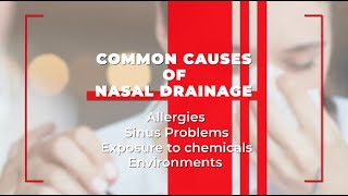 Solving Nasal Drainage Issues [upl. by Martineau40]