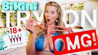 ❤️ Let’s TRY ON Little Bikinis An EXTRA Fun Haul from WickedWeaselcom w Kat Wonders [upl. by Ressay]