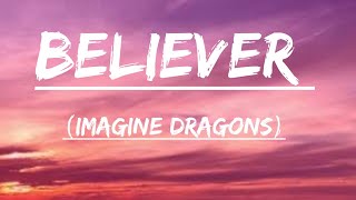 Imagine Dragons  Believer  Cover song  Lyrics Video [upl. by Anelys]