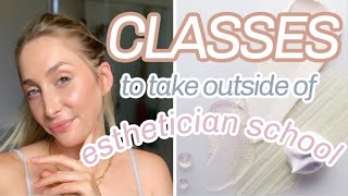 The BEST Esthetician Skincare Courses to Take Outside of School [upl. by Quintus547]