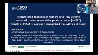 Prostate Cancer Conference Highlights from ASCO 2023 [upl. by Nauqad]