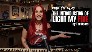 How to play the introduction of Light My Fire The Doors [upl. by Marissa]