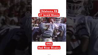 OU RB Jerald Moore Scampers Down the Sideline Red River Rivalry 101495 [upl. by Maximo]