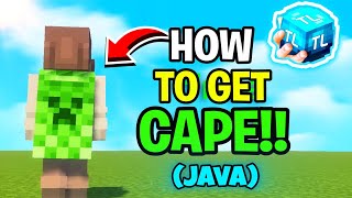 Enable Capes in Minecraft TLauncher🤫 Free  How to get Custom Capes in Minecraft 🔥 [upl. by Tayib499]