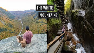 FALL Road Trip in New Hampshire’s White Mountains 🍁  Flume Gorge Kancamagus Highway amp MORE [upl. by Elad222]