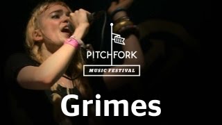 Grimes performs quotGenesisquot at Pitchfork Music Festival 2012 [upl. by Imot]