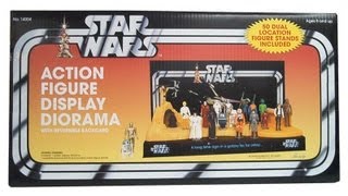 Star Wars Action Figure Display Diorama Pride Displays HD Review  FLYGUY [upl. by Annazor]