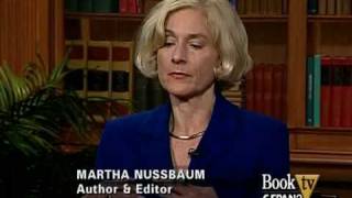 Book TV quotIn Depth Martha Nussbaumquot [upl. by Reltuc]