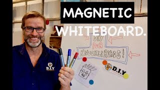 Whiteboard Paint DIY Project [upl. by Polish104]