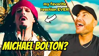 AMAZING  The Lonely Island  Jack Sparrow feat Michael Bolton  FIRST EVER REACTION [upl. by Dalis929]