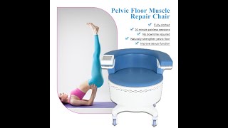 Ems Pelvic Floor Muscle Trainer Chair [upl. by Sema]