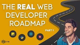 The Real Web Developer Roadmap Part 1 💻🚀  How to become a Web Developer [upl. by Kcirdaed343]