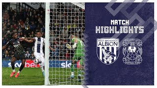 West Bromwich Albion v Coventry City highlights [upl. by Brunelle]