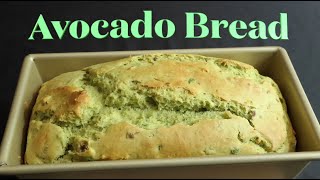 Avocado Bread  Only 5 ingredients  Easy fall recipe  How to make avocado Bread [upl. by Saire575]