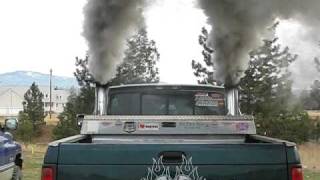 Dodge cummins cold start lots of smoke [upl. by Ulita]