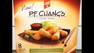 P F Changs Vegetable Mini Egg Rolls [upl. by Leora]