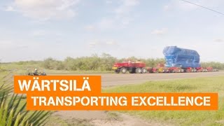 Transporting Excellence  Wärtsilä [upl. by Ardnuhsor]