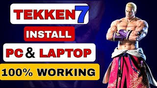 How to download tekken 7 in pc  download tekken 7 in pc window 10 LATEST METHOD 2023tekken7 [upl. by Airotciv]