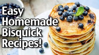 10 Easy Homemade Bisquick Recipes [upl. by Zashin822]