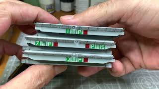 1350 USS Enterprise CVN65 Mini Hobby Models Build update part 16 [upl. by Mohandis]