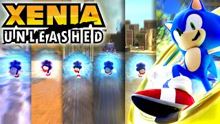 Sonic Unleashed is Finally Playable on Xenia without Crashes [upl. by Mano]