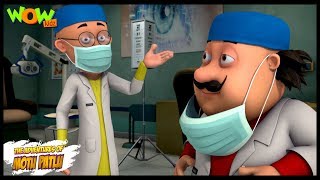 Motu Patlu New Episodes  Cartoons  Kids TV Shows  Dr Jhatka Ka Eye Clinic  Wow Kidz [upl. by Nyad]