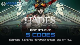 HADES Cheats Godmode MovementSpeed OHK   Trainer by MegaDev [upl. by Tsew]