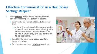 Basic Communication Techniques in Healthcare [upl. by Llewkcor]