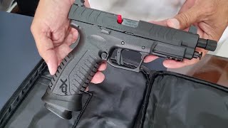 SPRINGFIELD ARMORY XDM ELITE 9MM PISTOL REVIEW AND UNBOXING [upl. by Myca940]