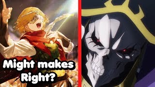 Is Ainz Ooal Gown evil – Justice through Power is Neia right  Analysing Overlord [upl. by Tessa]