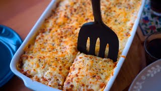 Halal Lasagna Recipe  Easy Minced Beef Lasagne  Hungry for Goodies [upl. by Ahsimek]