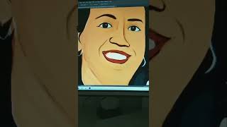 Proceso de retrato digital personalizado 👩‍🎨📸 [upl. by Nasar]