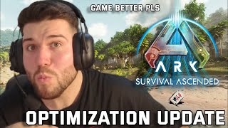 ARK Devs Confirm NEW Optimization Update [upl. by Atiniuq]