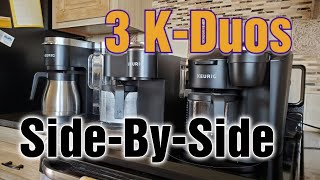 Keurig KDuo vs The KDuo Plus amp Duo Essentials They Are All Very Different Machines Heres How [upl. by Arihaj]