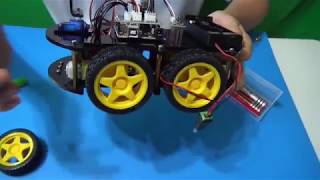 Elegoo Robot Car Kit Smart v20 how to assemble video [upl. by Duky251]