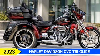 2023 Harley Davidson CVO Tri Glide Specs Colors and Price [upl. by Baerl]