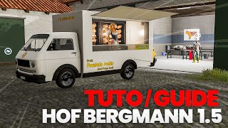 HOF BERGMANN 15 FS22  GUIDE des NOUVEAUTÉS [upl. by Lecirg180]