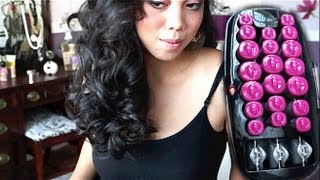 Conair MultiSize Hot Rollers First impression  itsjudytime [upl. by Neibart]