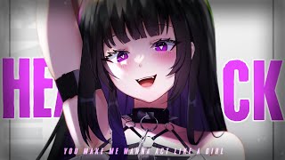 Nightcore ↬ Heart Attack ROCK VERSION  sped up [upl. by Devin63]