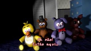 FNAF 4 musica Quebra minha mente  Legendado [upl. by Aleusnoc]