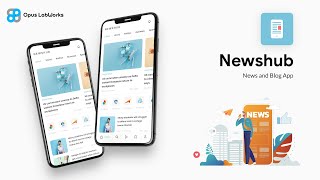 2 App  Online News App  Online Magazine App  Blog App  Mass Media App  NewsHub [upl. by Eireva]