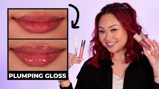 Do these 5 Lip Plumping glosses ACTUALLY work [upl. by Wunder]