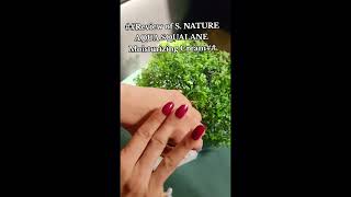 S Nature AQUA SQUALANE Moisturizing Cream Review [upl. by Ainessey272]